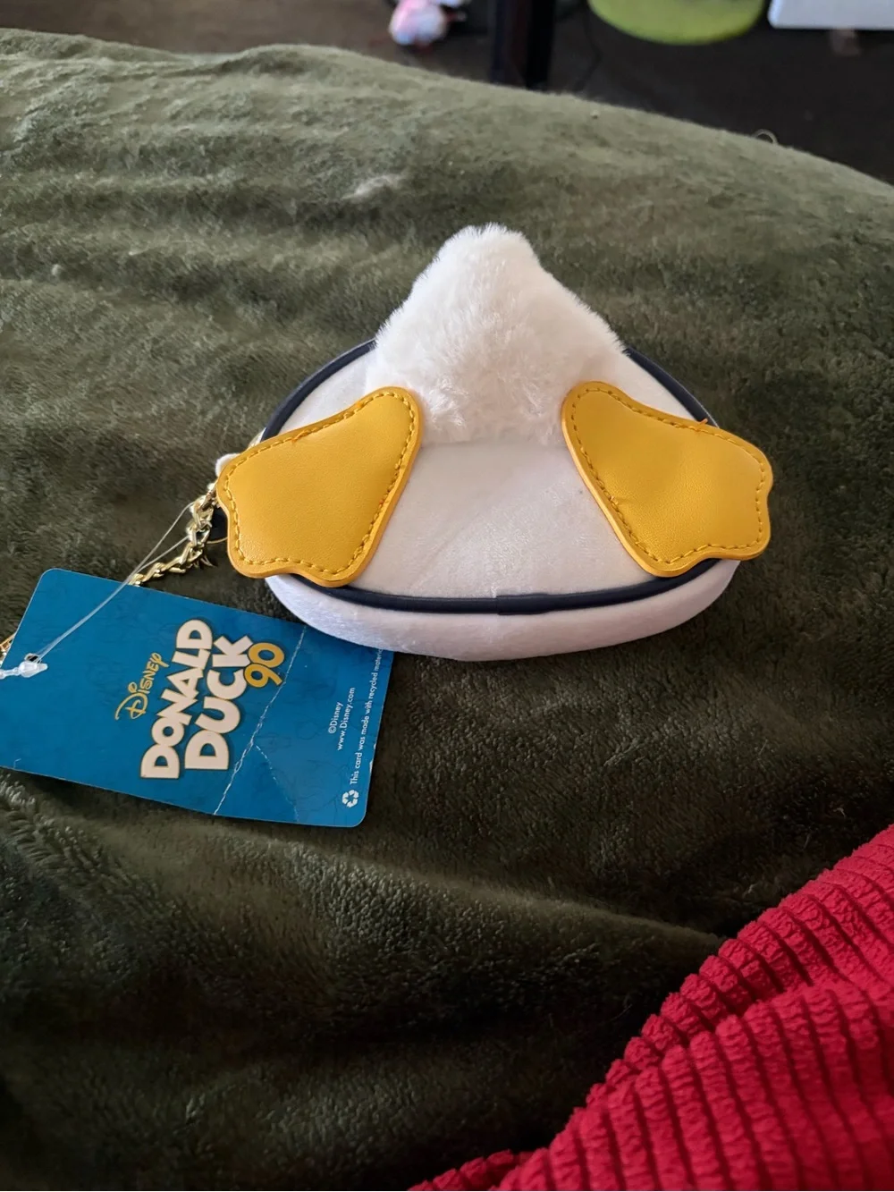 Her Universe Disney Donald Duck Plush Coin Purse NWT